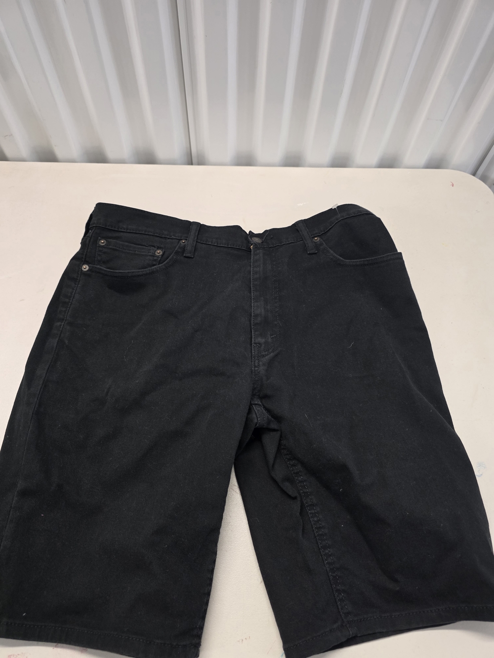Levi's 541 Black Denim Shorts Men's Size 36x10